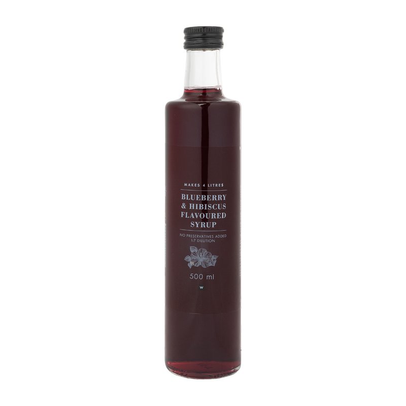 Woolworths Blueberry & Hibiscus Flavoured Syrup