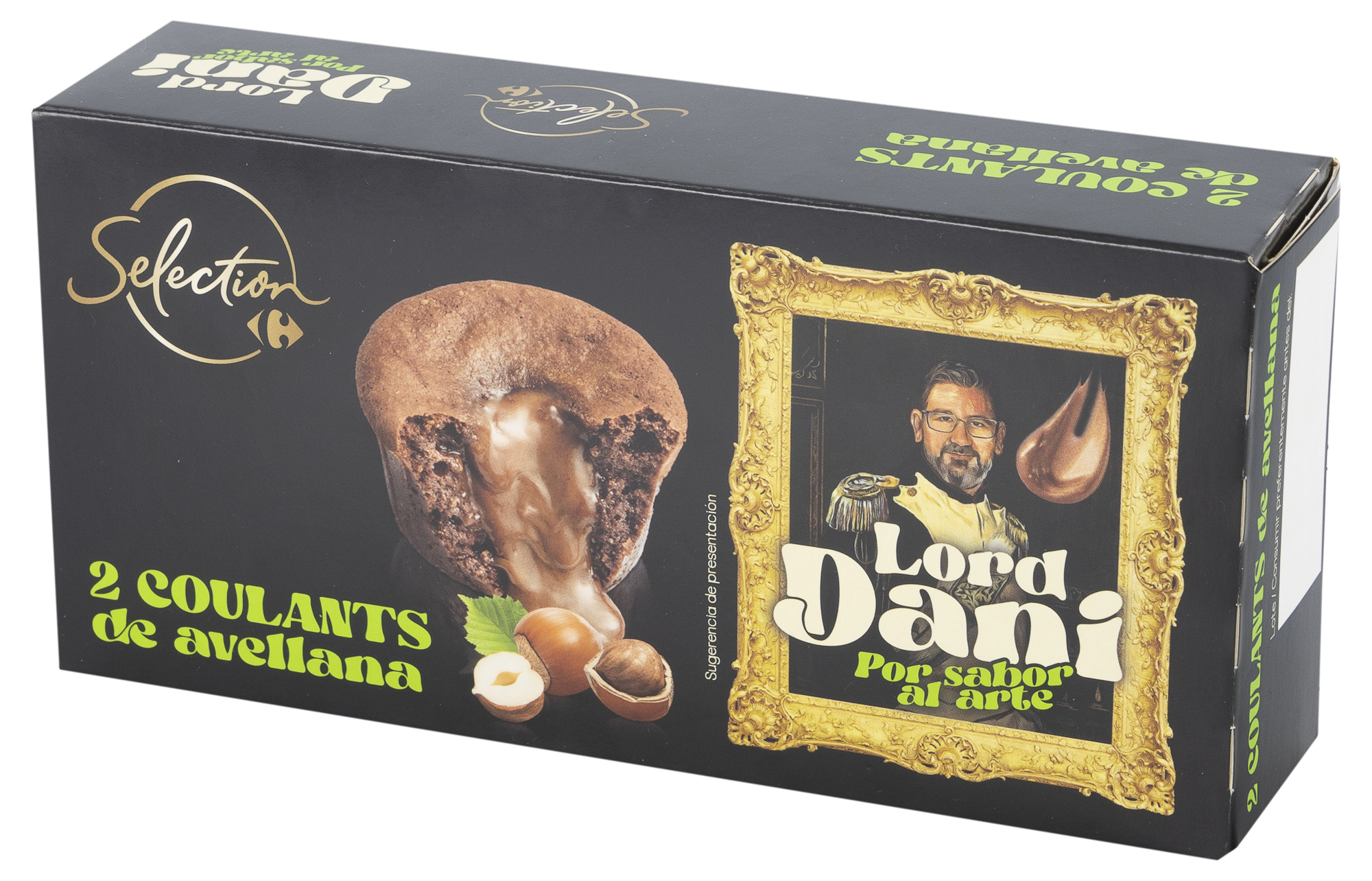 Carrefour Selection & Lord Dani 2 Coulants de Avellana