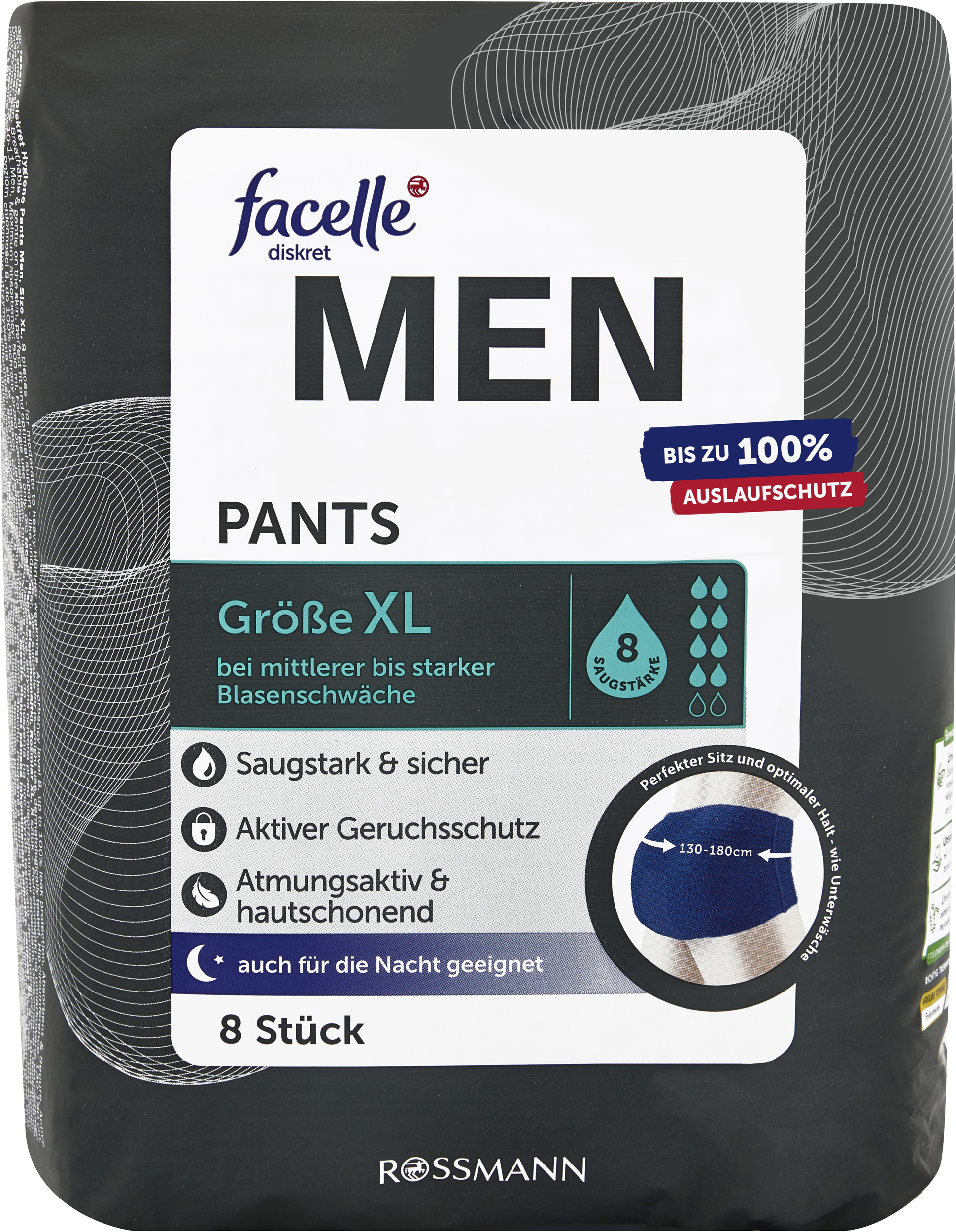 Facelle Diskret Men Pants XL