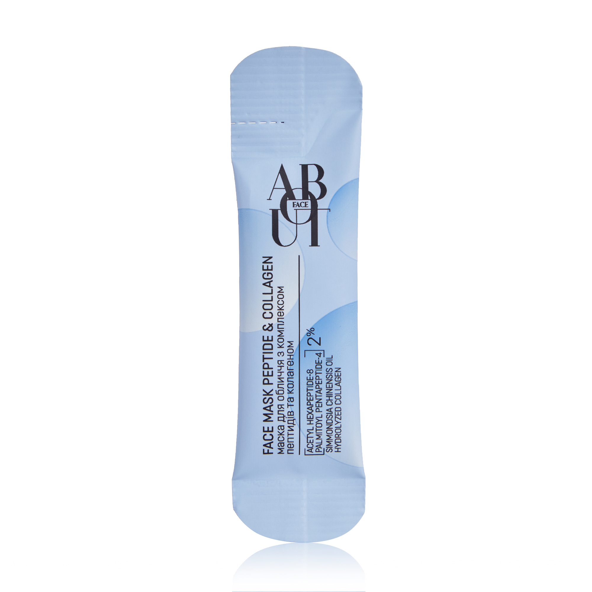 About Face - Face Mask Peptide & Collagen