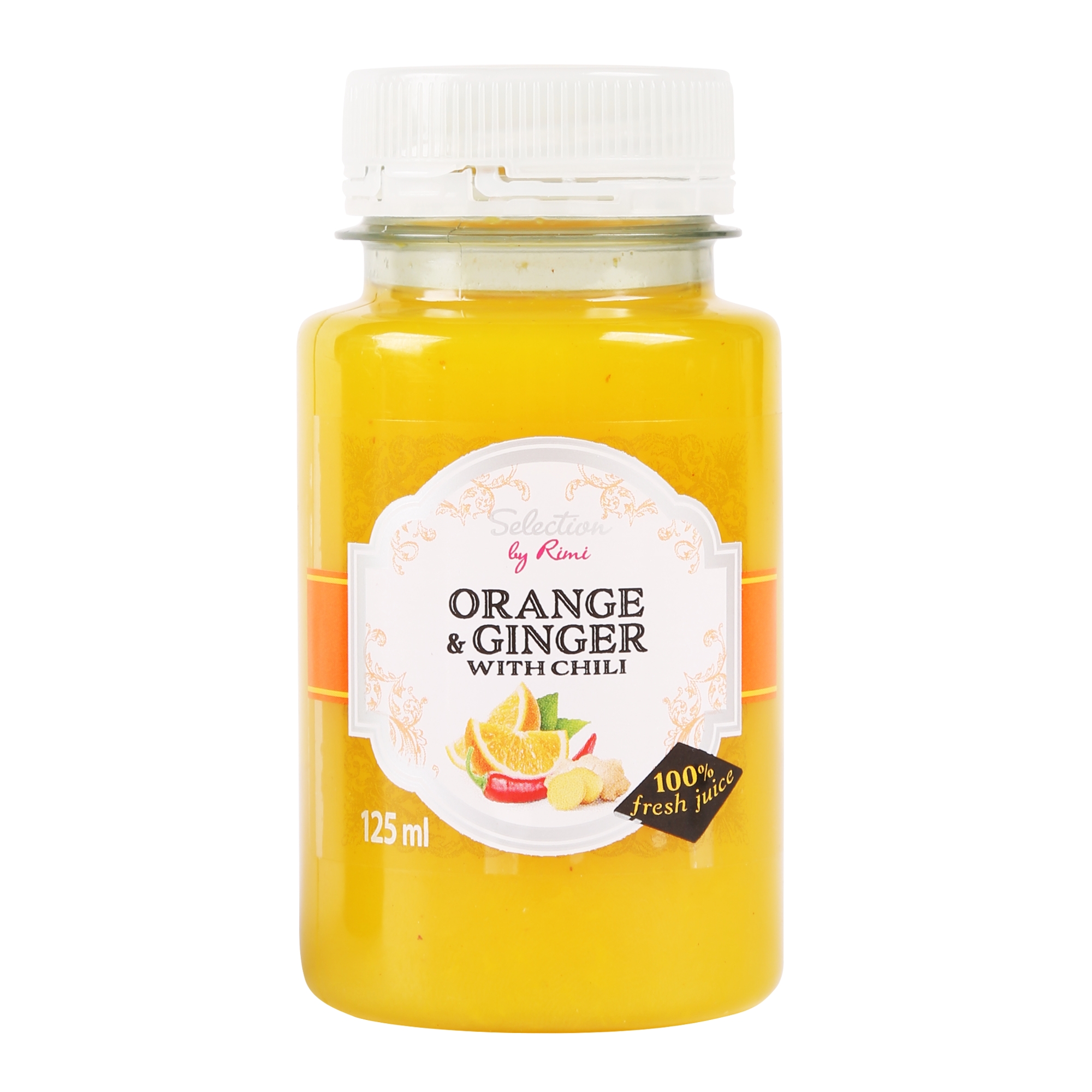 Selection by Rimi Orange & Ginger with Chili Fresh Juice, 125ml