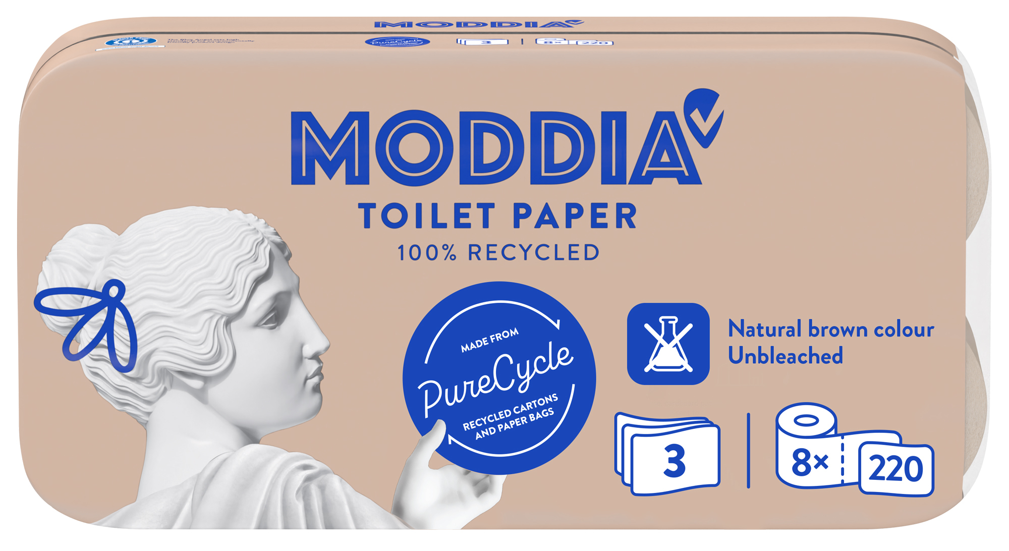 Moddia PureCycle Toilet Paper