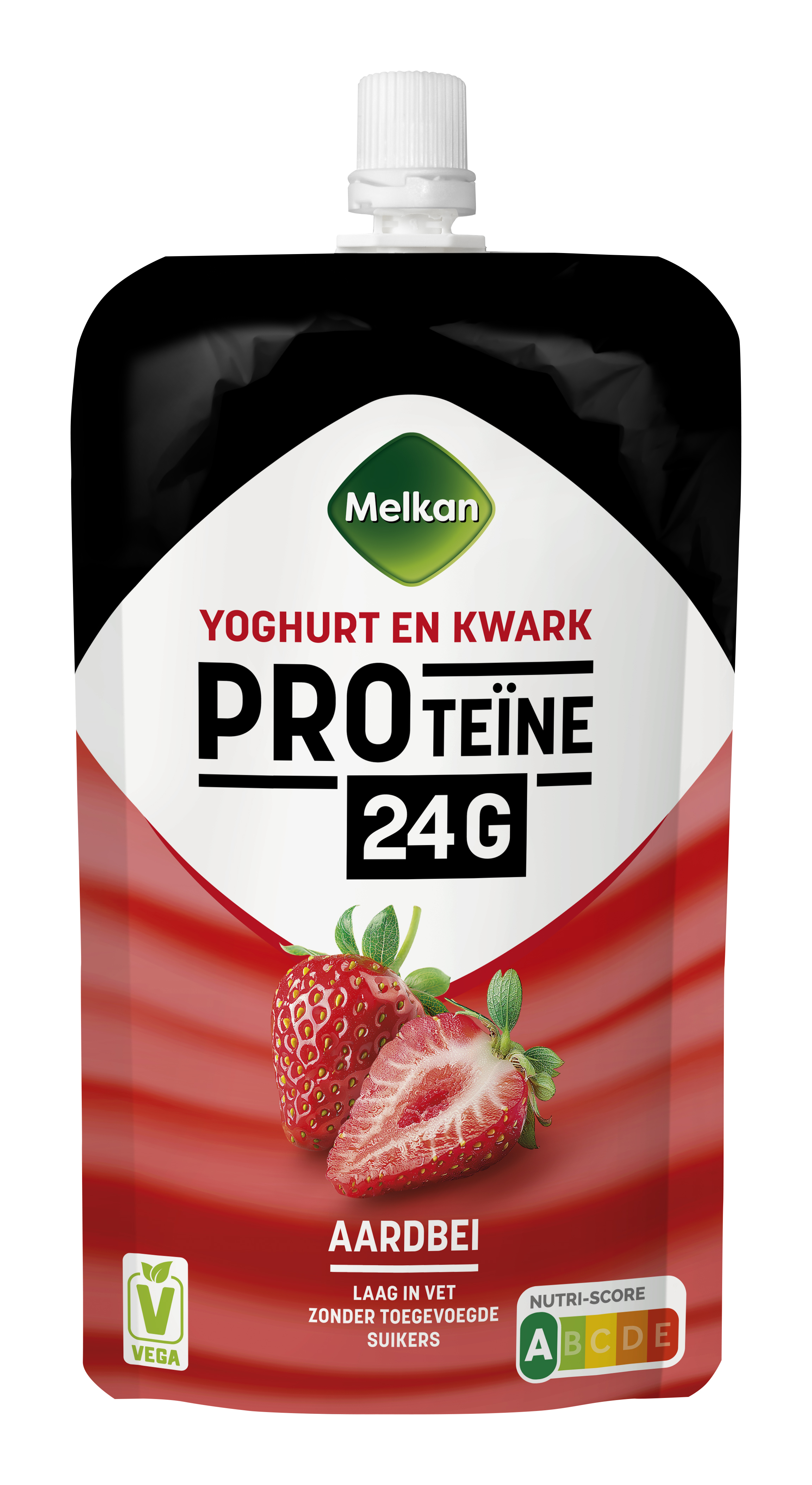 Melkan Protein Yoghurt and Quark Strawberry