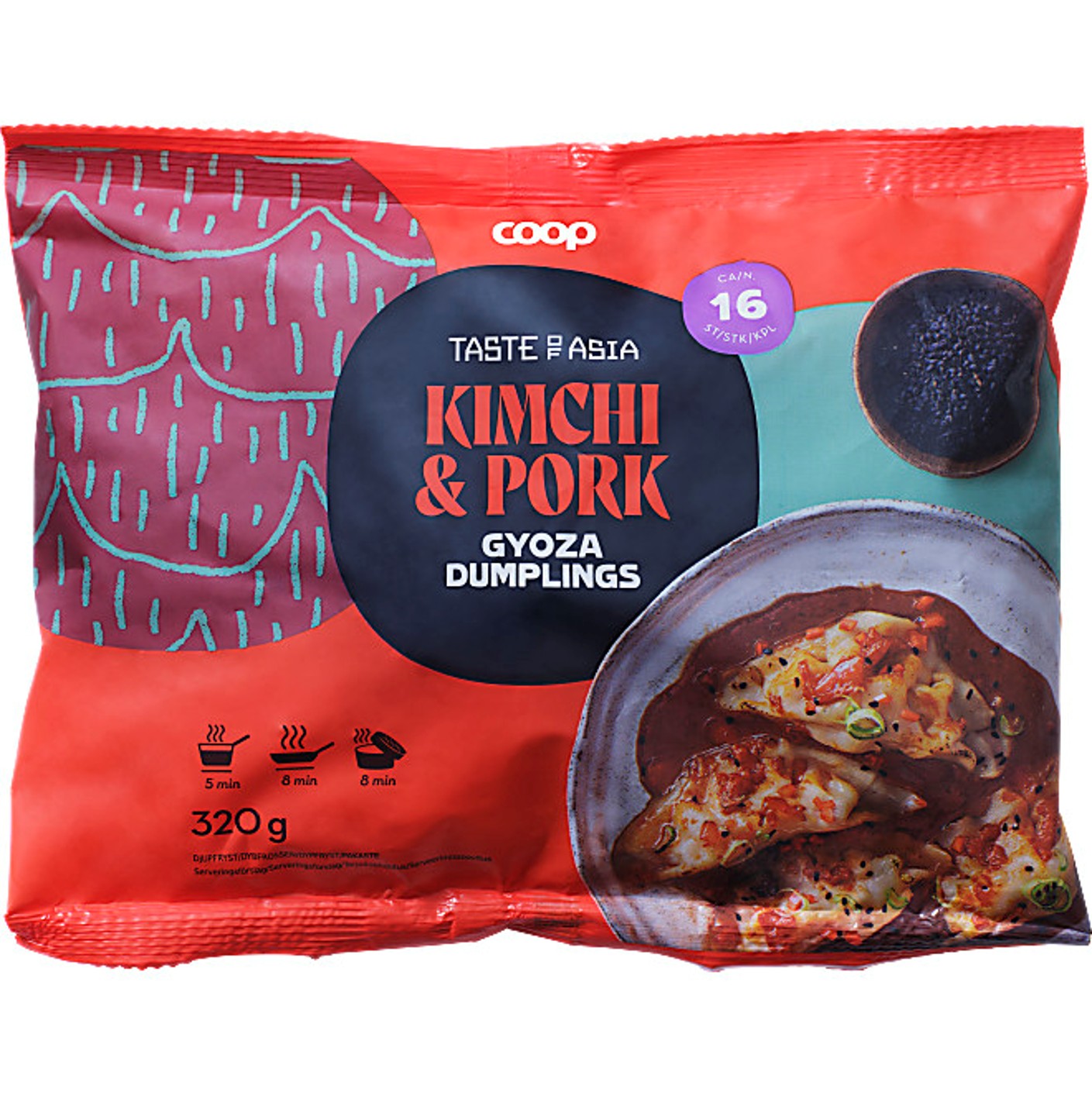 Kimchi & Pork Gyoza Dumplings