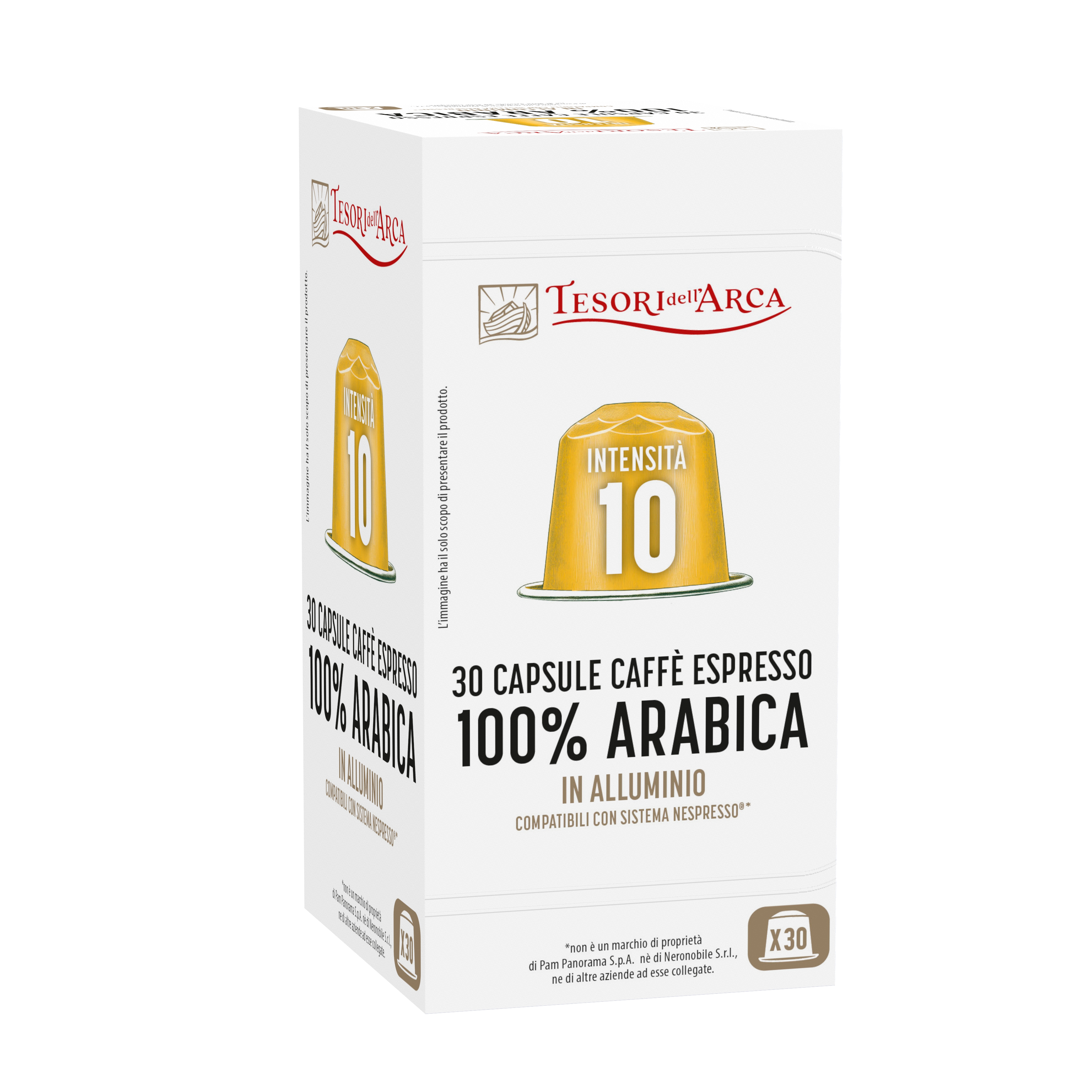Intensità 10 - Capsule Caffè Espresso 100% Arabica