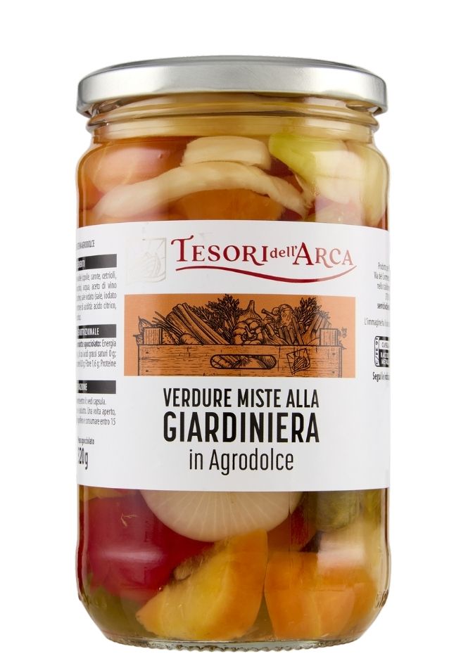 Verdure Mista alla Giardiniera in Agrodolce