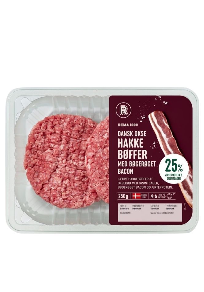 Dansk Okse Hakke Bøffer