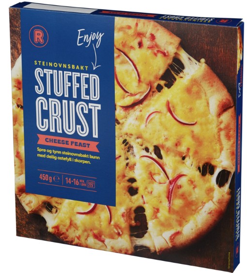 Stuffed Crust Cheese Feast Pizza
